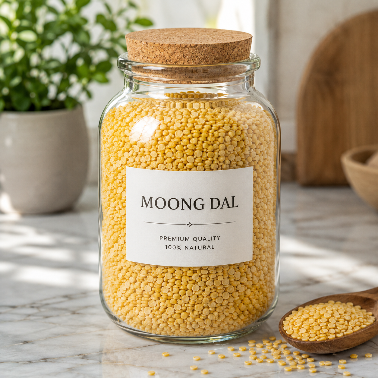 Moong Dal (Yellow Lentils)